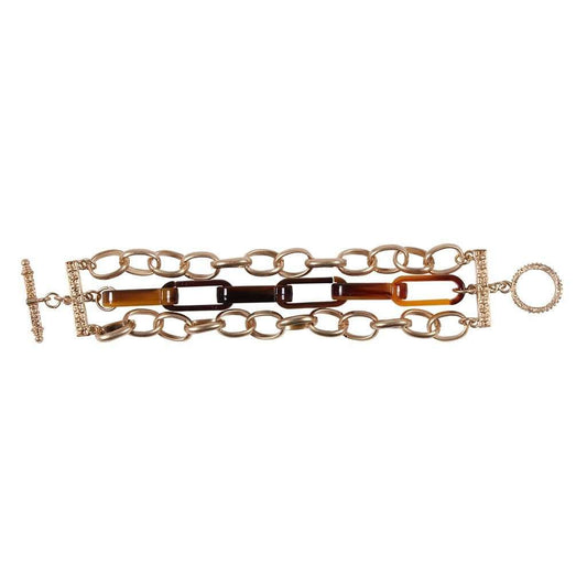 Tortoise & Chain Bracelet by Caroline Hill