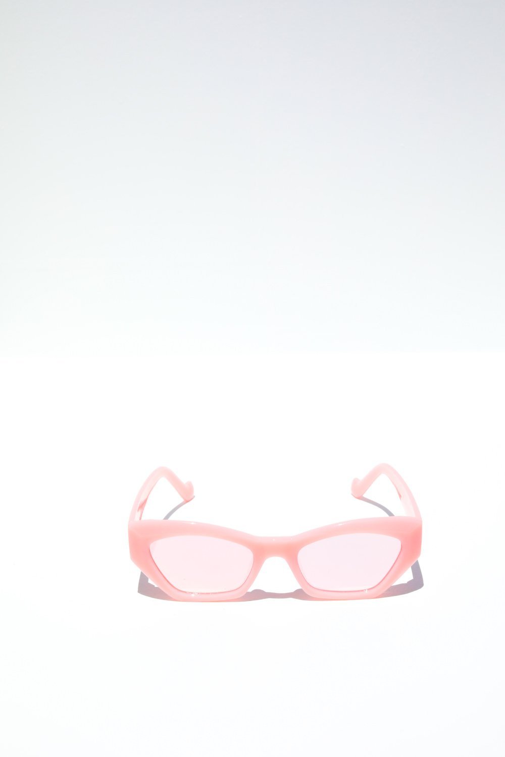 Breezy Chunky Frames Sunglasses Mulberry & Grand Pink with Pink Mirror