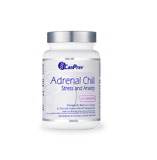 CanPrev Adrenal Chill for Women 90 Veg Capsules
