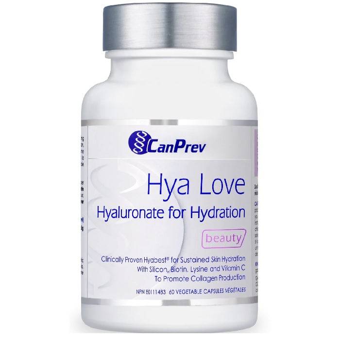 CanPrev Hya Love Hyaluronate for Hydration 60 Vegetable Capsules