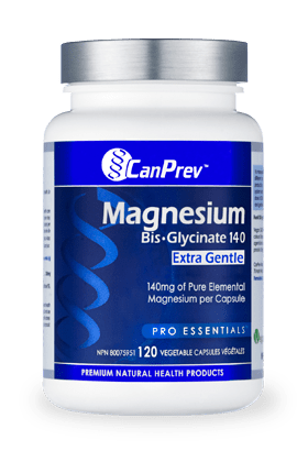 CanPrev Magnesium Bis-Glycinate 140 Mg Extra Gentle - YesWellness.com