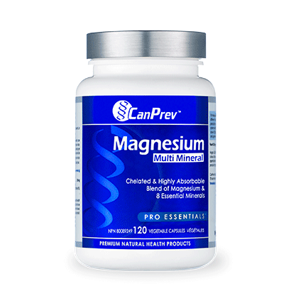 CanPrev Magnesium Multi-Mineral 120 Veg Caps