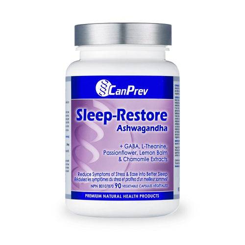 CanPrev Sleep-Restore Ashwagandha 90 Veg Capsules