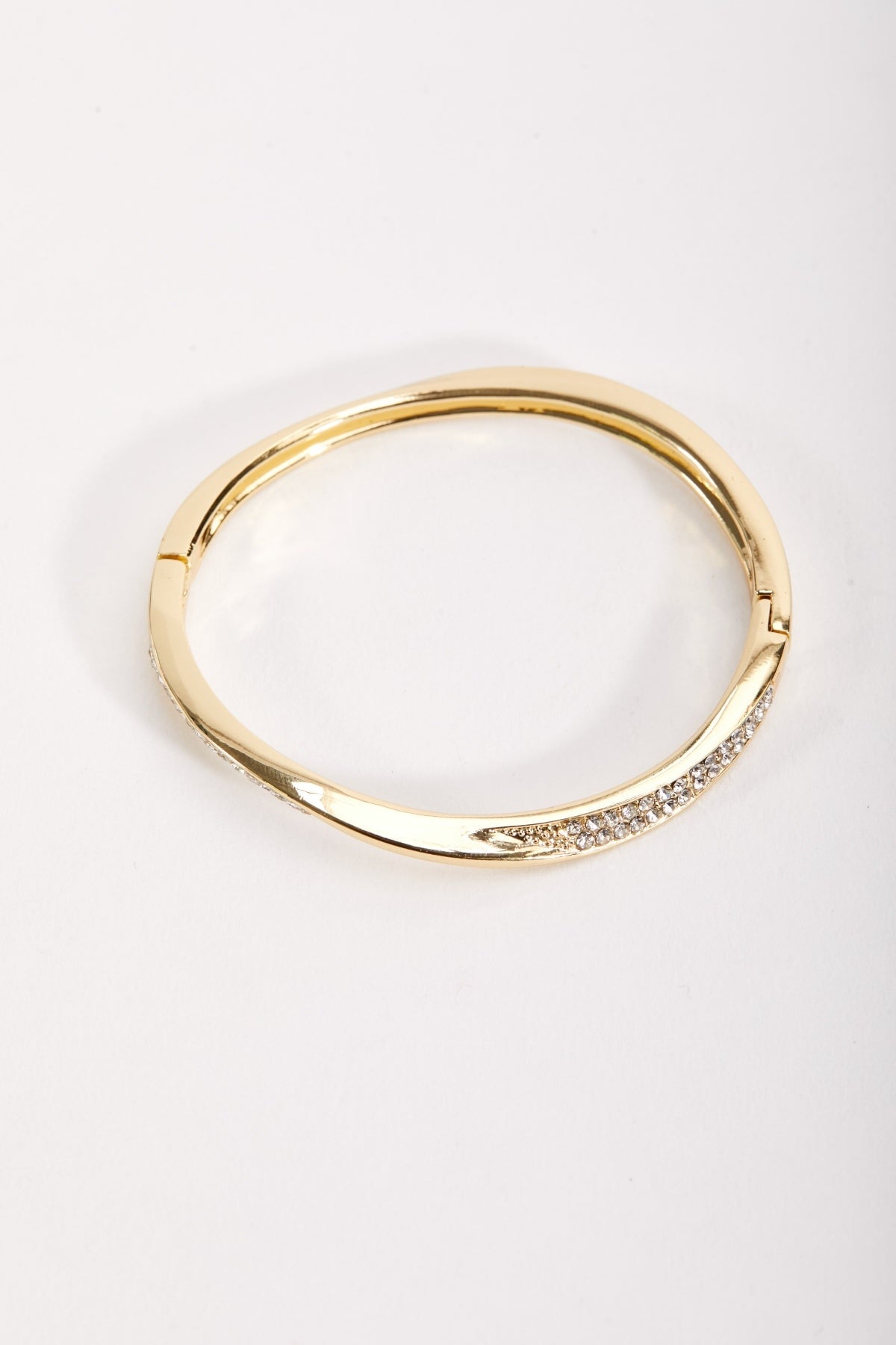 Gold Diamante Bangle