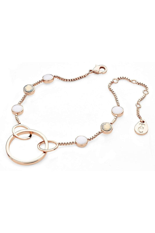 Carraig Donn Open Hoop Bracelet in Rose Gold