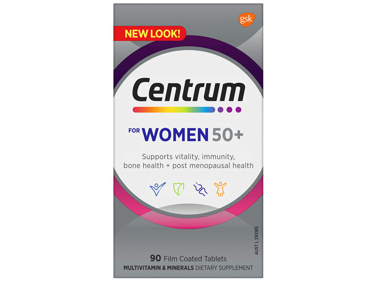 Centrum For Women 50+ 90 Tablets