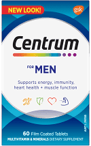 Centrum For Men Tablets 60 Pack