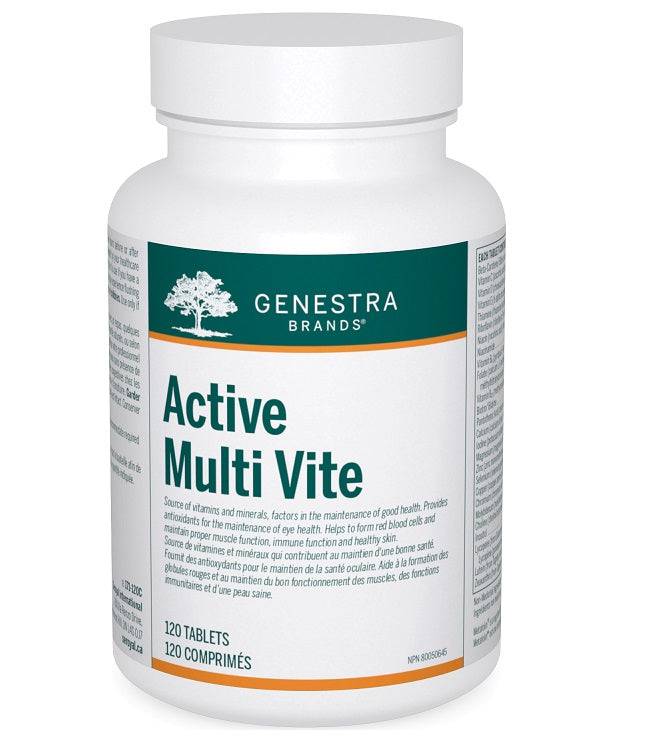 Genestra Active Multi Vite 120 Tabs
