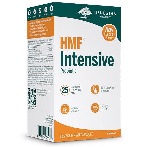 Genestra HMF Intensive Probiotic (Shelf-Stable) 25 Vegetarian Capsules