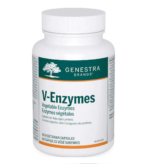 Genestra V-Enzymes 60 Veg Capsules