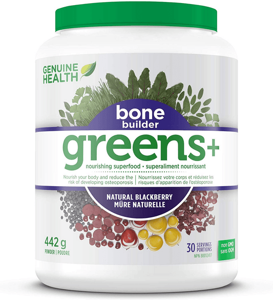 Genuine Health Greens+ Bone Builder Natural Blackberry 442g