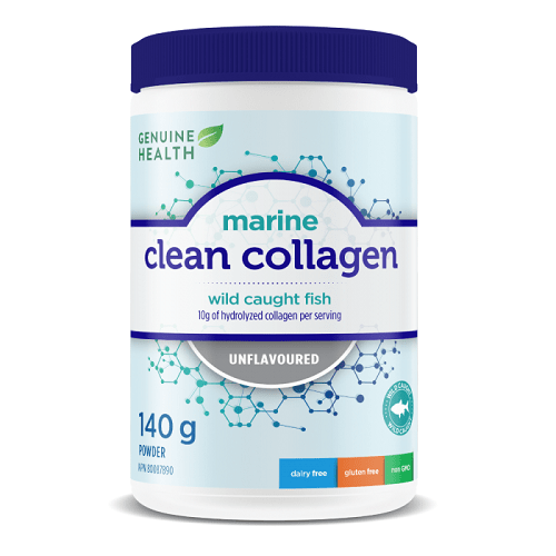 Genuine Health Marine Clean Collagen Wild Caught Fish - Unflavoured - YesWellness.com