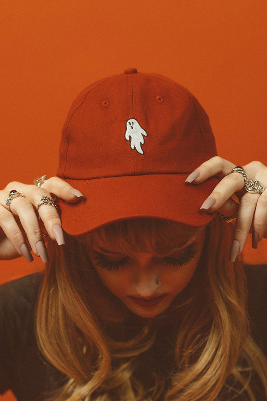 Pumpkin Ghostie Dad Hat