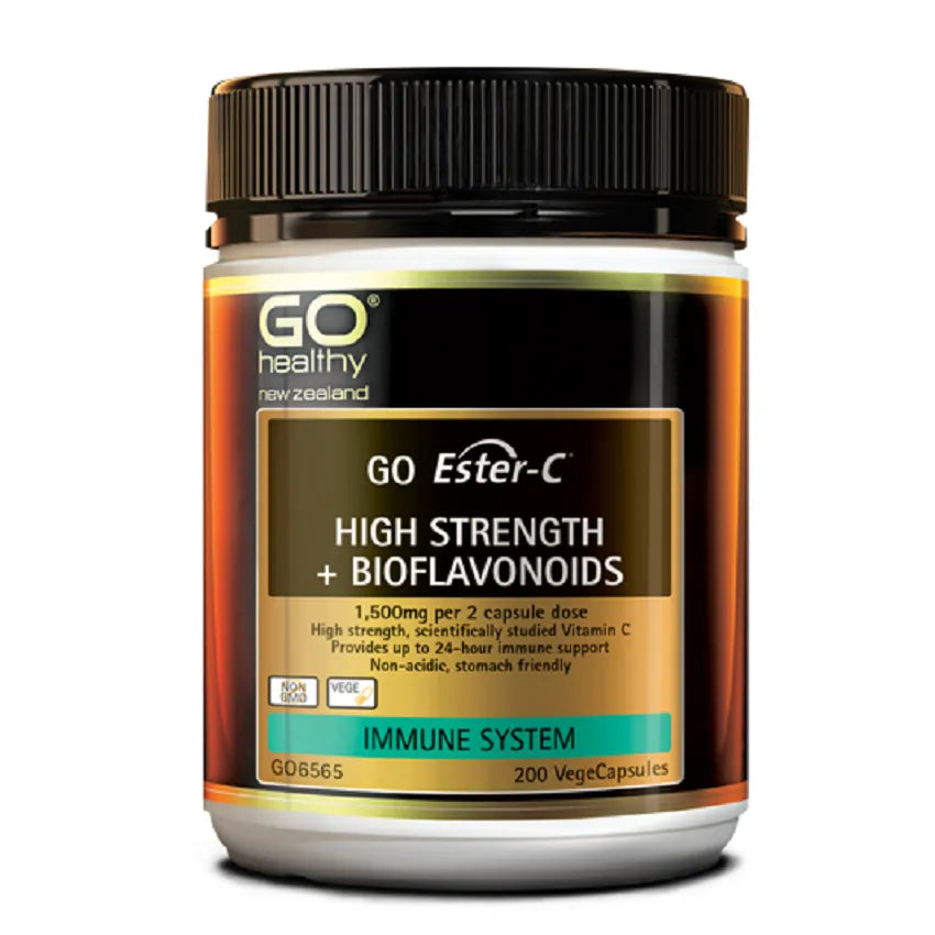 GO Ester-C Bioflavonoids VCaps 200s
