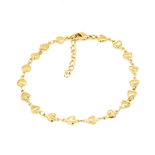 heart anklet