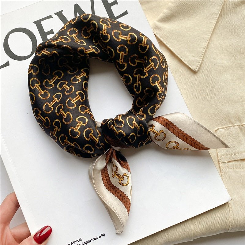 Horse Print Silk Scarves-Furbaby Friends Gifts