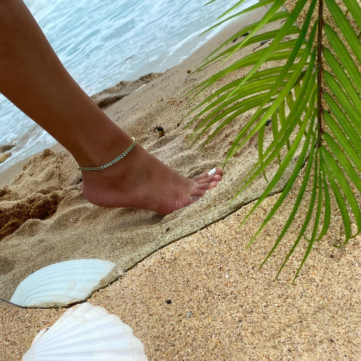 Ocean breeze anklet