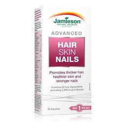 Jamieson Advanced Hair Skin Nails 45 Caplets