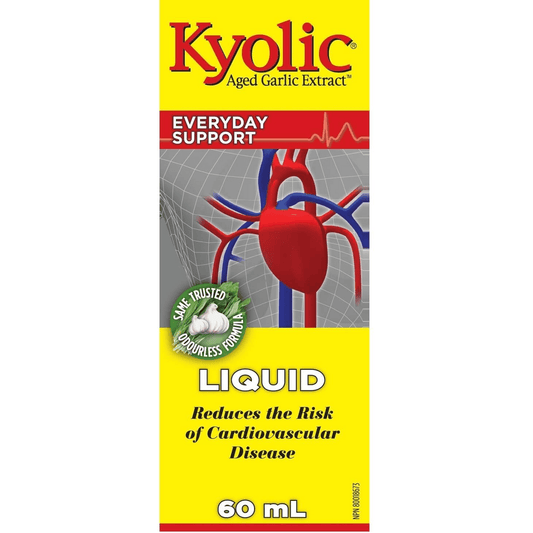 Kyolic Aged Garlic Extract Liquid - Everyday Support 60mL