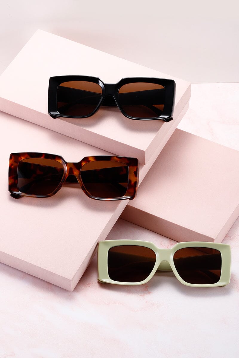 La Palma Square Frame Sunglasses