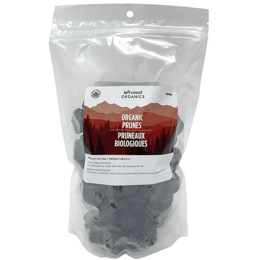 Left Coast Organics Organic Prunes - Pitted 800g