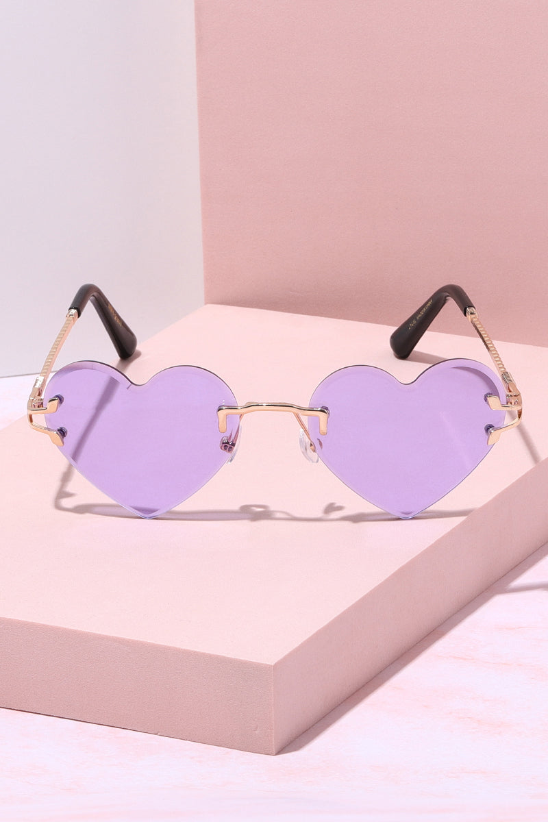Love You Lots Sunglasses Sunglasses Mure + Grand Lavender