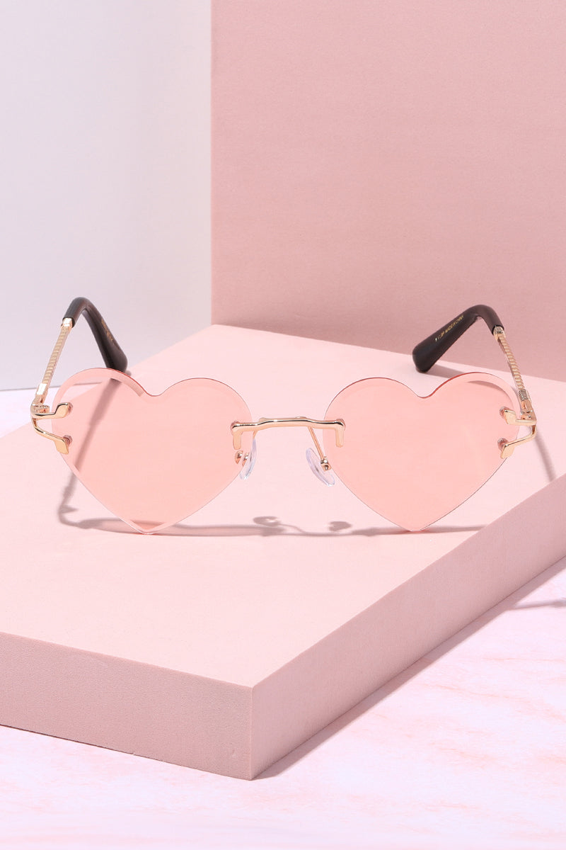 Love You Lots Sunglasses Sunglasses Mure + Grand Pink