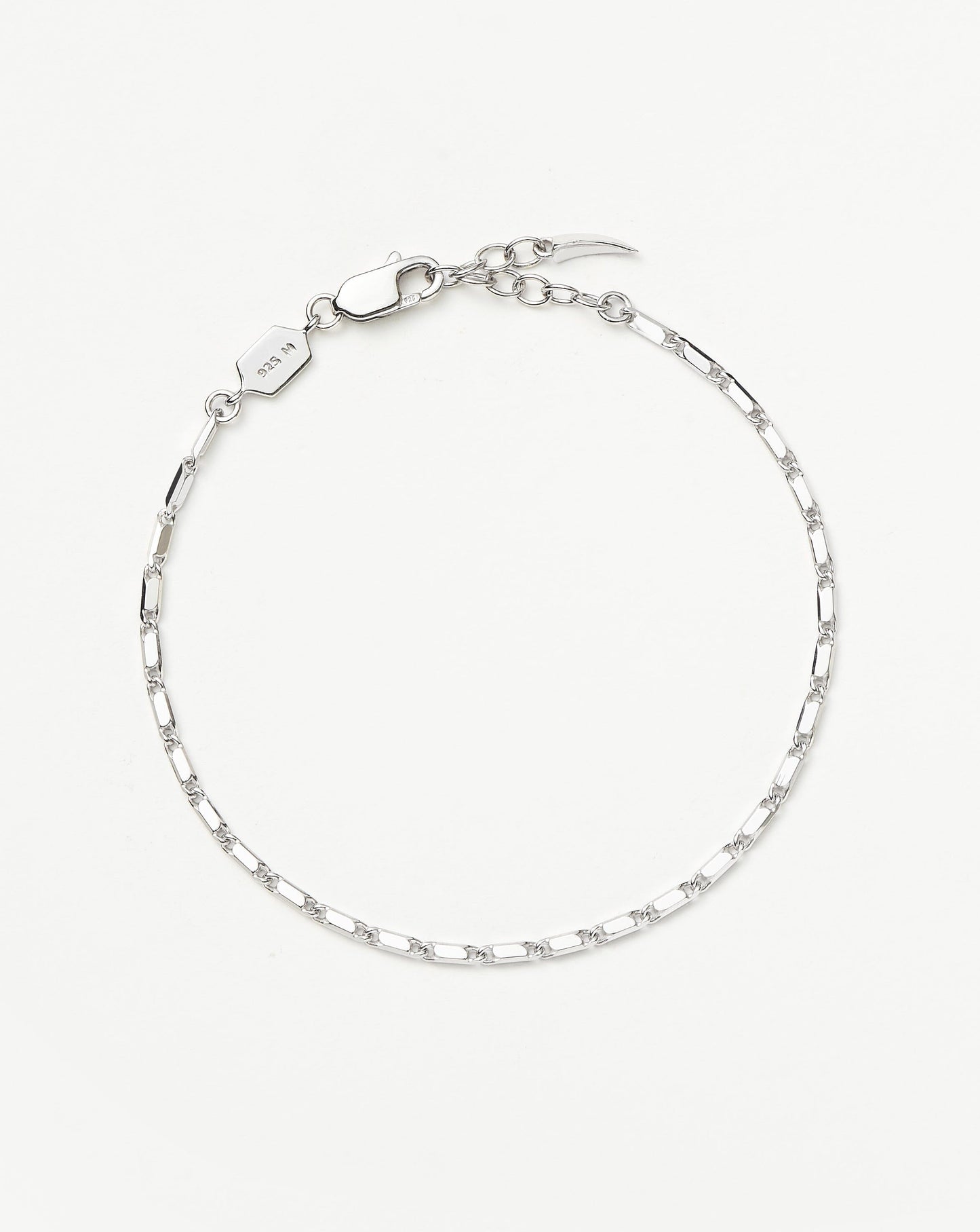 Lucy Williams Horizon Link Chain Bracelet  | Sterling Silver