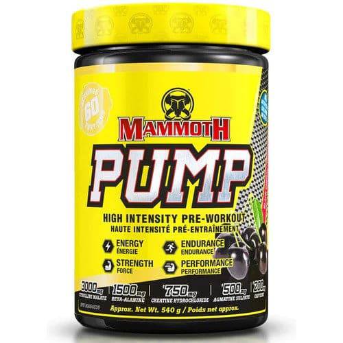 Mammoth Pump - Black Cherry, 540g (60 Serve)