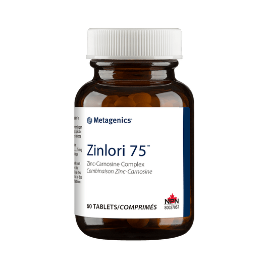 Metagenics Zinlori 75 - Zinc-Carnosine Complex 60 Tablets