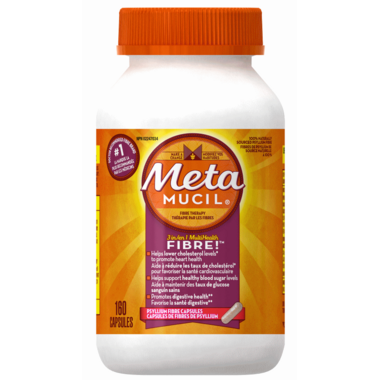 Metamucil 3 in 1 MultiHealth Fibre Capsules - YesWellness.com