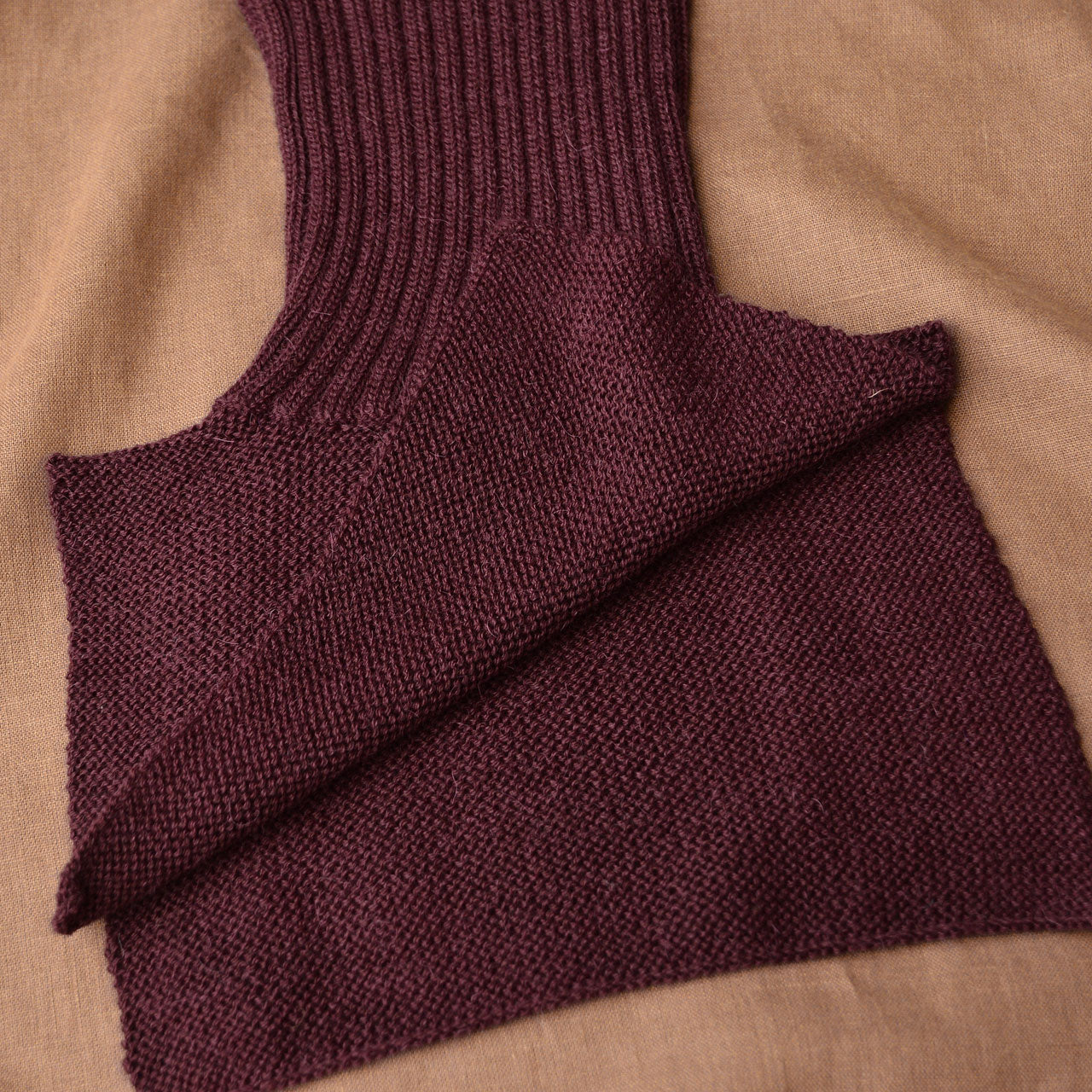 Turtle Neck & Chest Warmer in Baby Alpaca (4y-Adult)