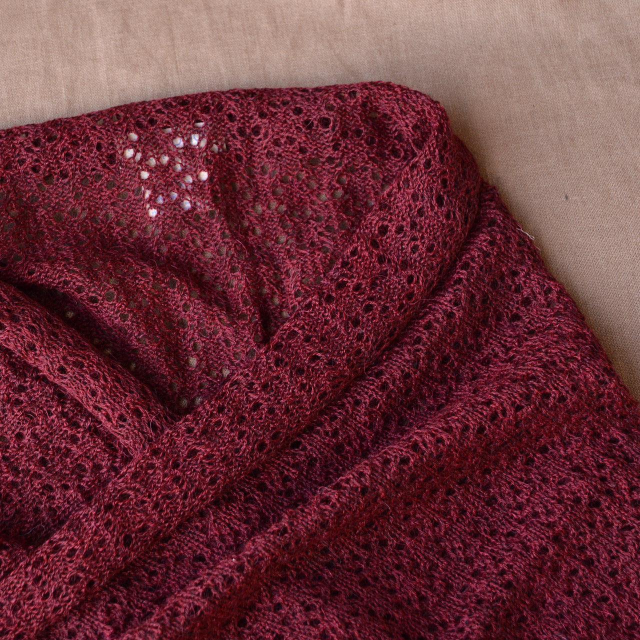 Triangle Scarf in Baby Alpaca (Adults)