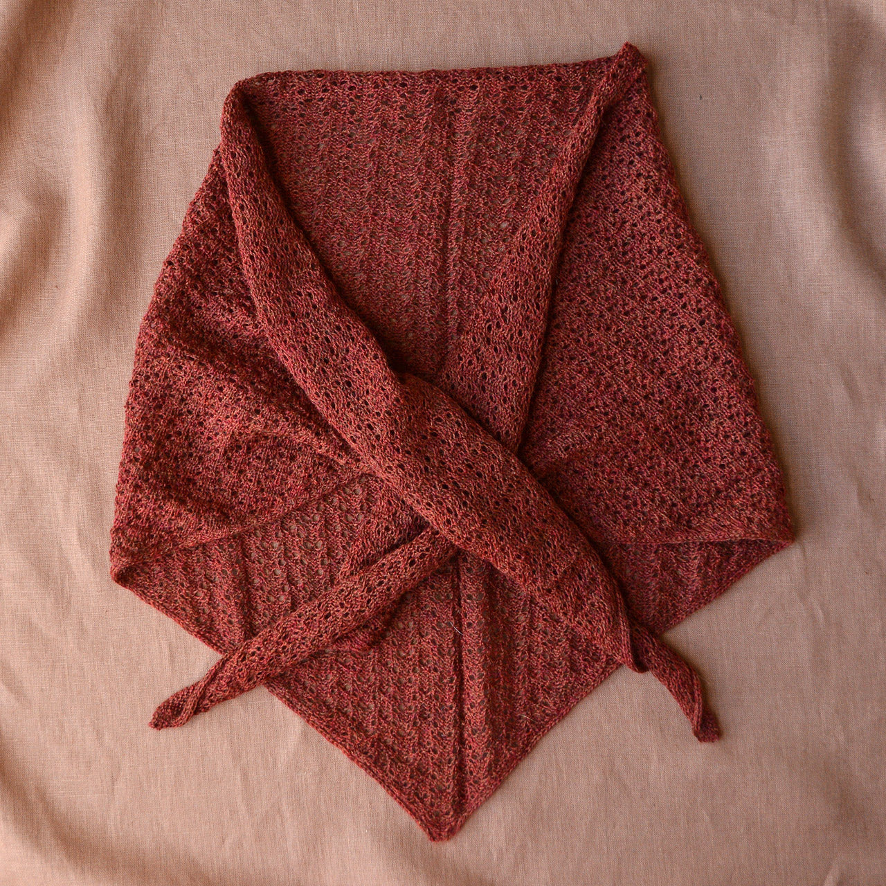 Triangle Scarf in Baby Alpaca (Adults)