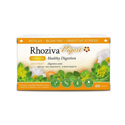 Nanton Nutraceuticals Rhoziva Digest 60 Veg Capsules