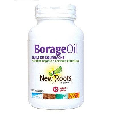 New Roots Herbal Borage Oil Certified Organic - YesWellness.com