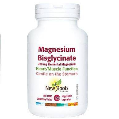 New Roots Herbal Magnesium Bisglycinate 200mg