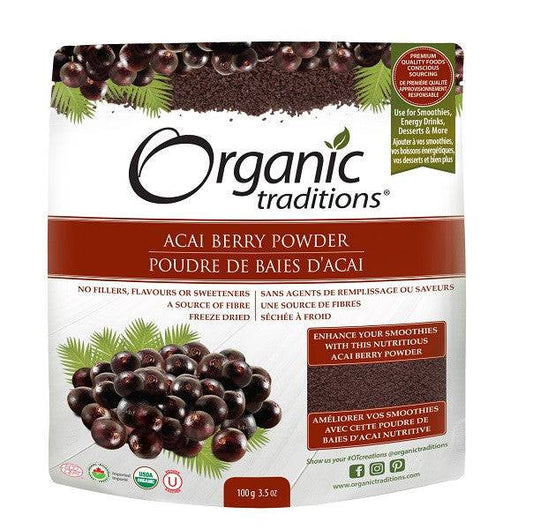 Organic Traditions Acai Berry Powder 100 grams