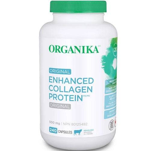 Organika Enhanced Collagen Protein Original 240 Capsules