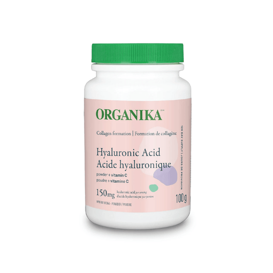 Organika Hyaluronic Acid Powder 150mg + Vitamin C - Collagen Formation 100g