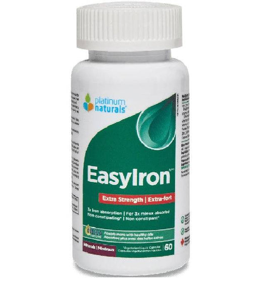 Platinum Naturals EasyIron Extra Strength 60 Capsules