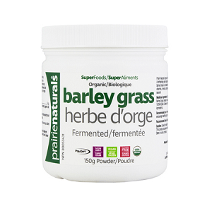 Prairie Naturals Organic Fermented Barley Grass Juice Powder 150 grams