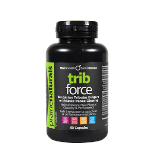 Prairie Naturals Trib-Force Bulgarian Tribulus with Panax Ginseng 60 Caps