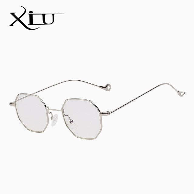 Xiu Brand Men's Multi Shades Steampunk Sunglasses Women Red Sunglasses Xiu Silver w clear lens