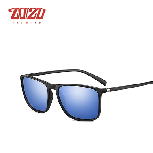 20/20 Brand Classic Polarized Sunglasses Men Driving Tr90 Frame Tr138 Sunglasses 20/20 C04 Blue