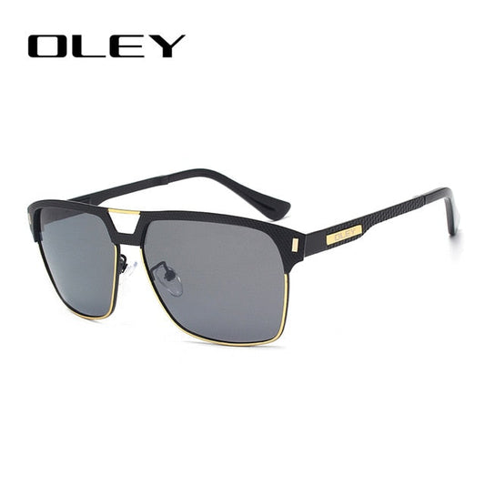 Oley Brand Unisex Classic Men Sunglasses Hd Polarized Y7641 Sunglasses Oley Y7641 C2BOX