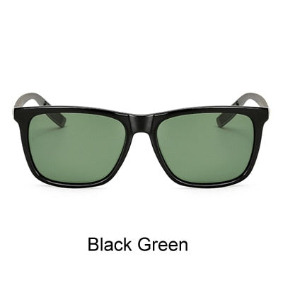 Ralferty Sunglass Square Polarized Sunglasses Men Women Brand Designer Polaroid 7031 Sunglasses Ralferty Black Green picture color
