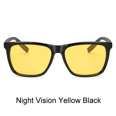 Ralferty Sunglass Square Polarized Sunglasses Men Women Brand Designer Polaroid 7031 Sunglasses Ralferty Black Night Vision picture color