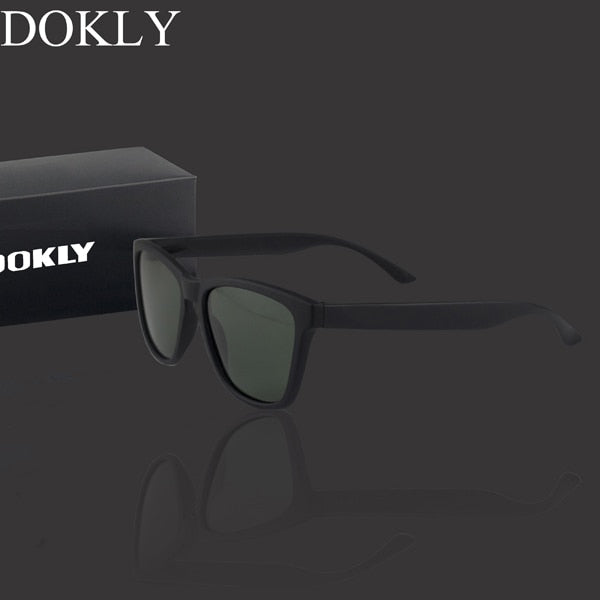 Dokly Brand Real Polarized Sunglasses Unisex Square Dokly02 Sunglasses Dokly dokly12 Polaroized