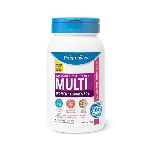 Progressive Multivitamins for Women 50+ (Improved Formula) - YesWellness.com
